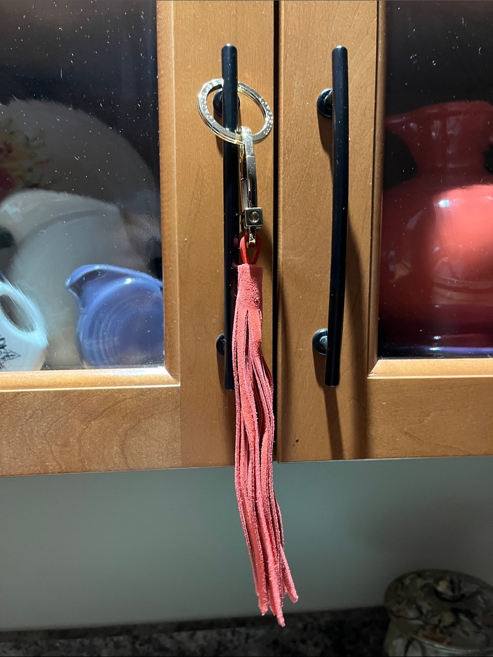 Longchamp Tassel Key Ring - Picture 6 of 6
